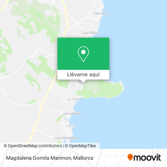 Mapa Magdalena Gomila Marimon