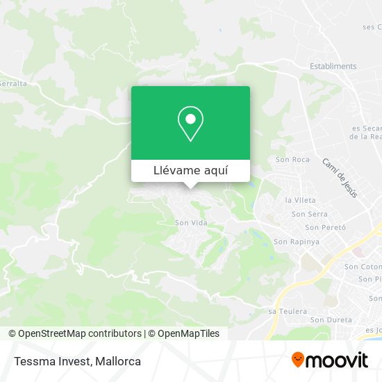 Mapa Tessma Invest