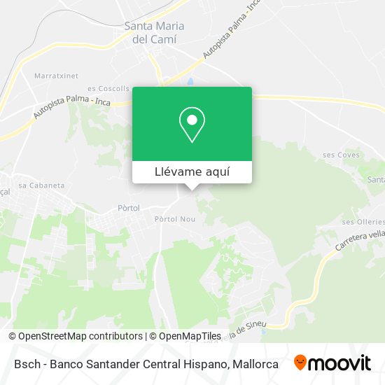 Mapa Bsch - Banco Santander Central Hispano