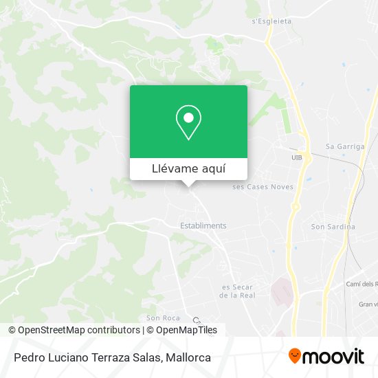 Mapa Pedro Luciano Terraza Salas