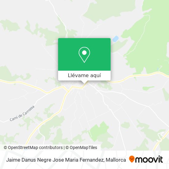Mapa Jaime Danus Negre Jose Maria Fernandez