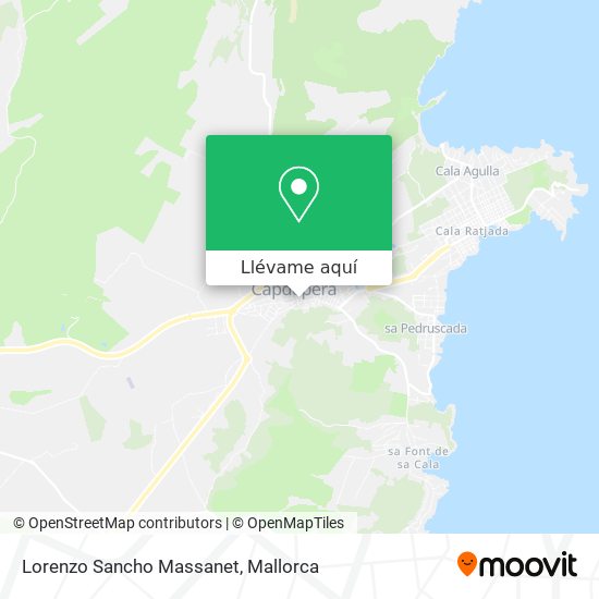 Mapa Lorenzo Sancho Massanet