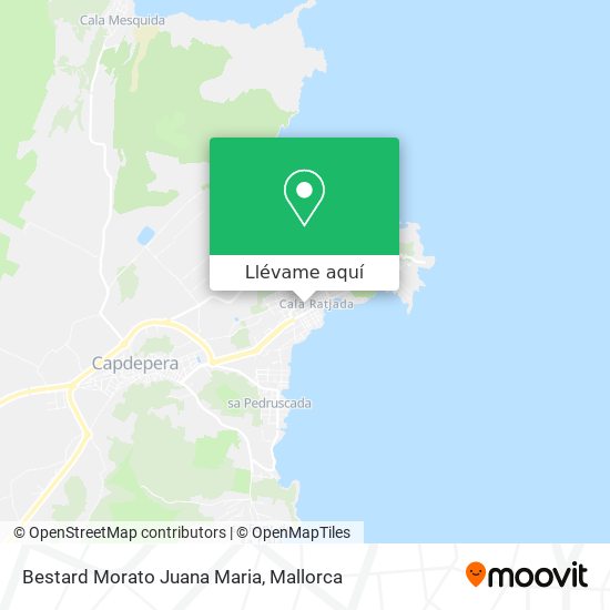 Mapa Bestard Morato Juana Maria