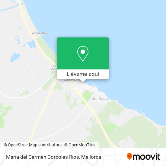 Mapa Maria del Carmen Corcoles Rios