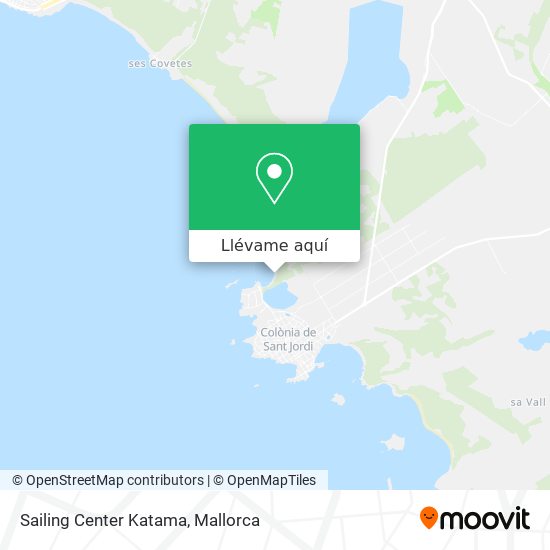 Mapa Sailing Center Katama