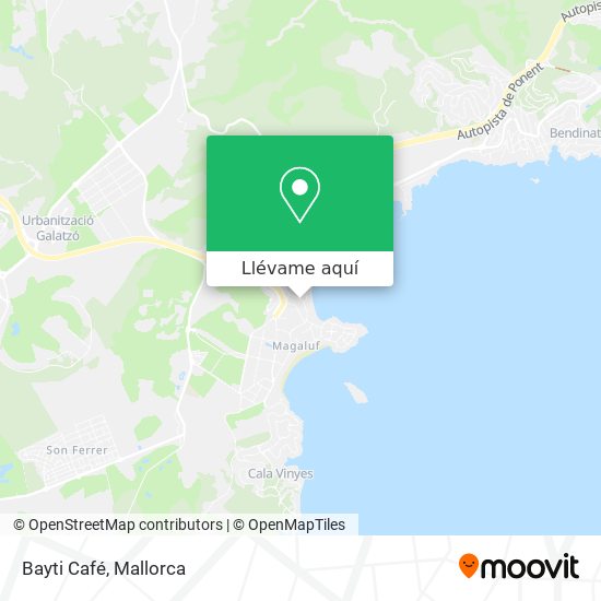 Mapa Bayti Café