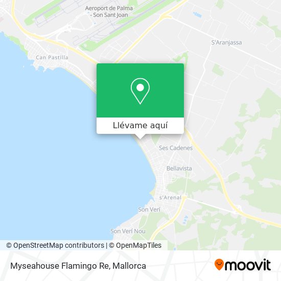 Mapa Myseahouse Flamingo Re