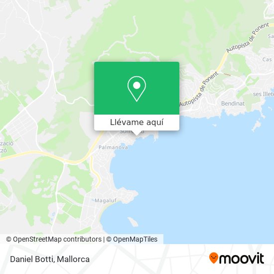 Mapa Daniel Botti