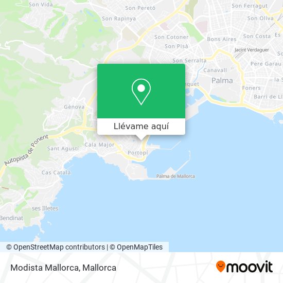 Mapa Modista Mallorca