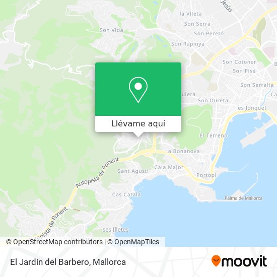 Mapa El Jardín del Barbero