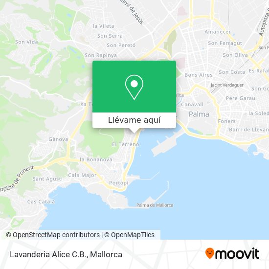 Mapa Lavanderia Alice C.B.