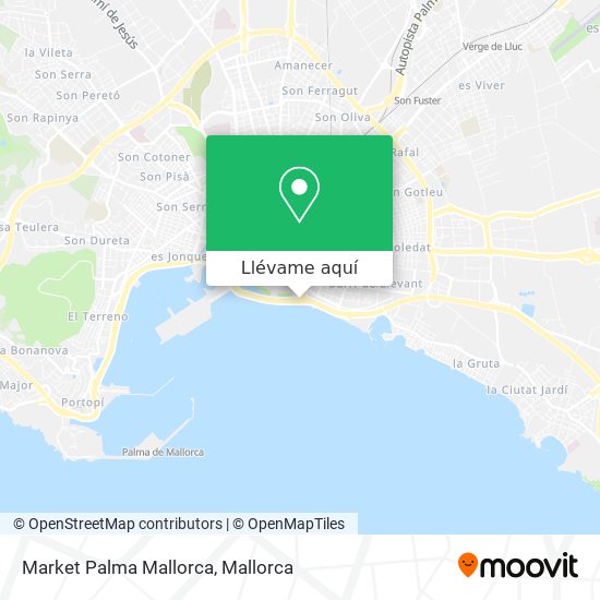 Mapa Market Palma Mallorca