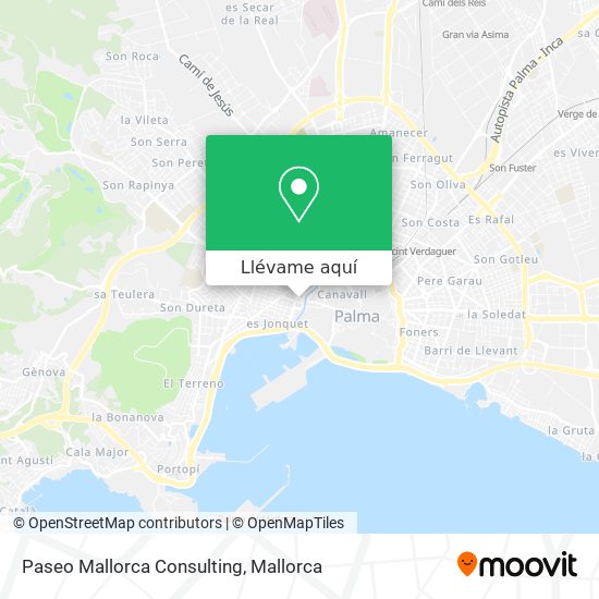 Mapa Paseo Mallorca Consulting