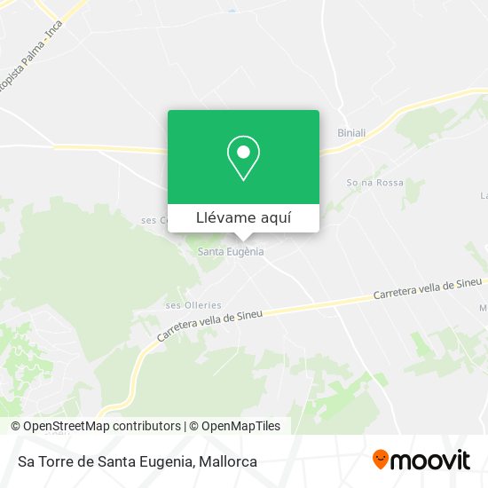 Mapa Sa Torre de Santa Eugenia