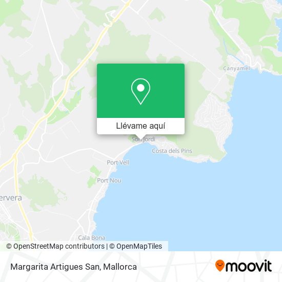 Mapa Margarita Artigues San