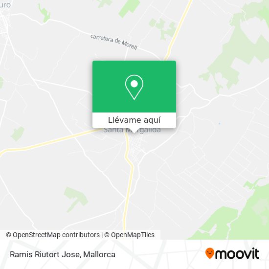 Mapa Ramis Riutort Jose