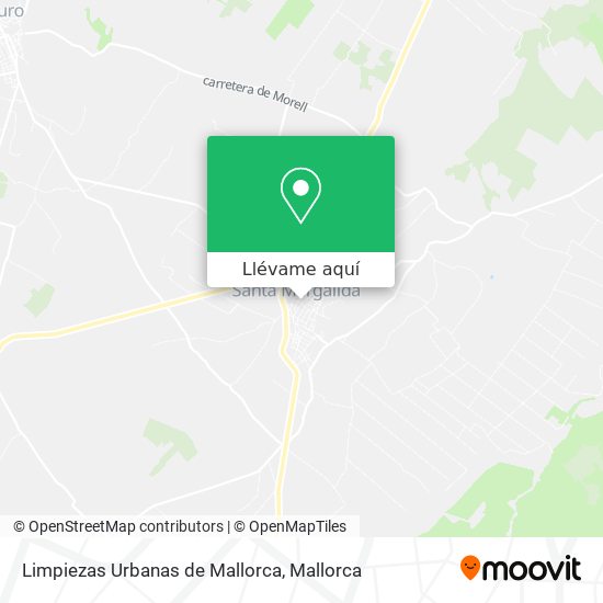 Mapa Limpiezas Urbanas de Mallorca