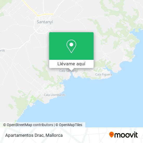 Mapa Apartamentos Drac