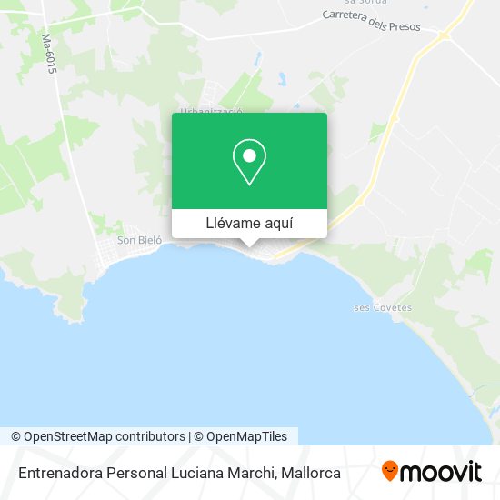 Mapa Entrenadora Personal Luciana Marchi