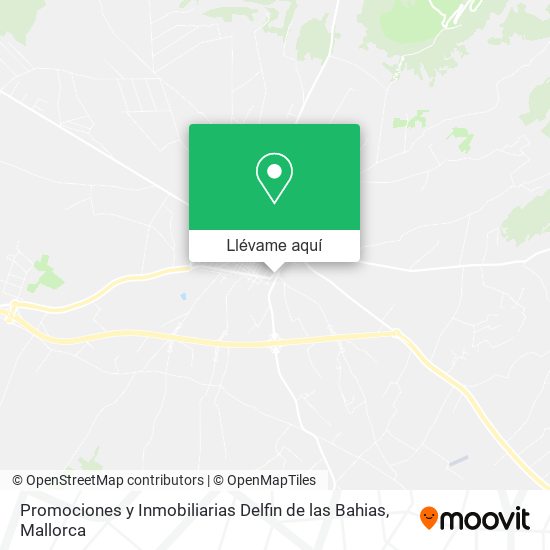 Mapa Promociones y Inmobiliarias Delfin de las Bahias
