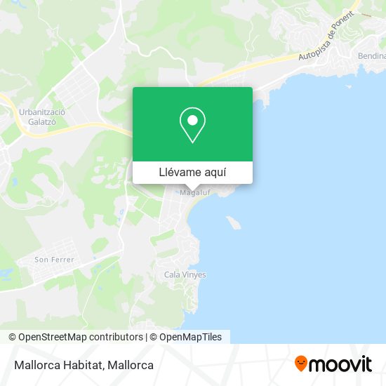 Mapa Mallorca Habitat