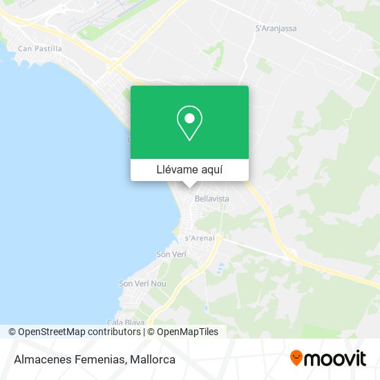 Mapa Almacenes Femenias