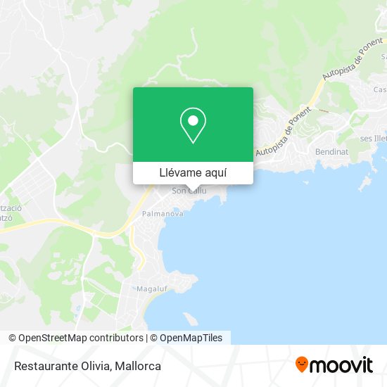 Mapa Restaurante Olivia