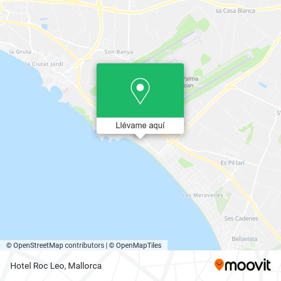Mapa Hotel Roc Leo