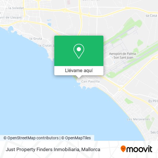 Mapa Just Property Finders Inmobiliaria