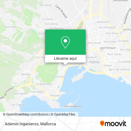 Mapa Ademin Ingenieros