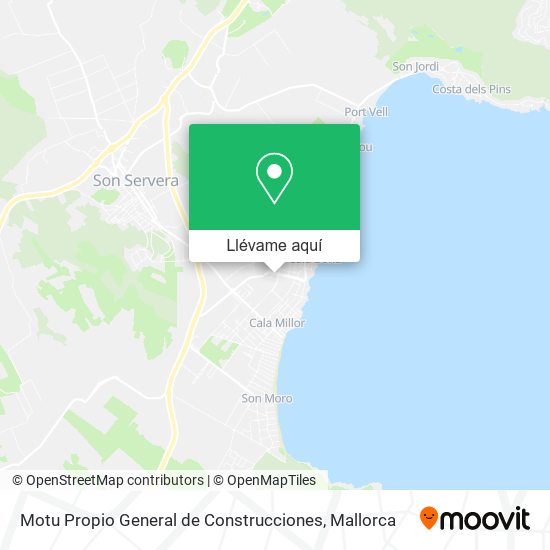Mapa Motu Propio General de Construcciones