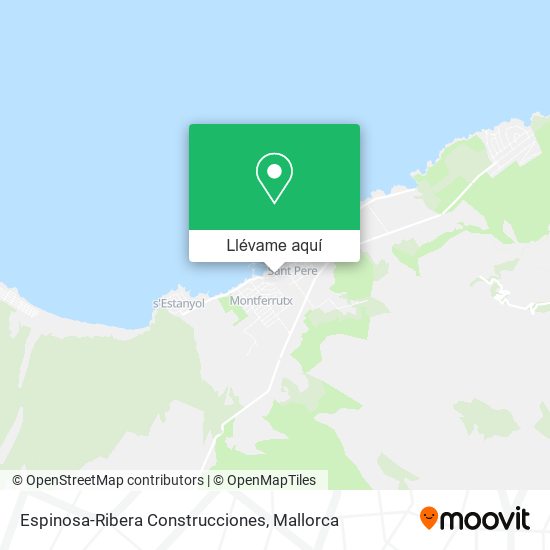 Mapa Espinosa-Ribera Construcciones