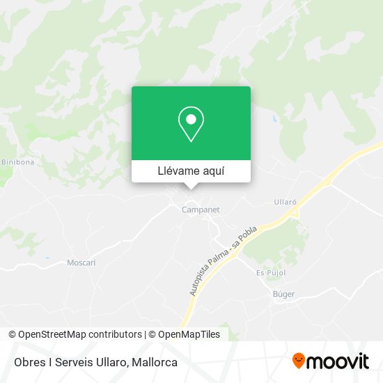 Mapa Obres I Serveis Ullaro