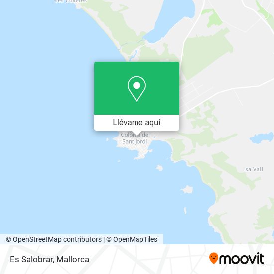 Mapa Es Salobrar