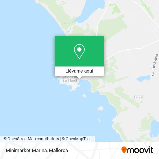 Mapa Minimarket Marina