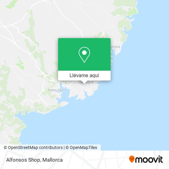 Mapa Alfonsos Shop