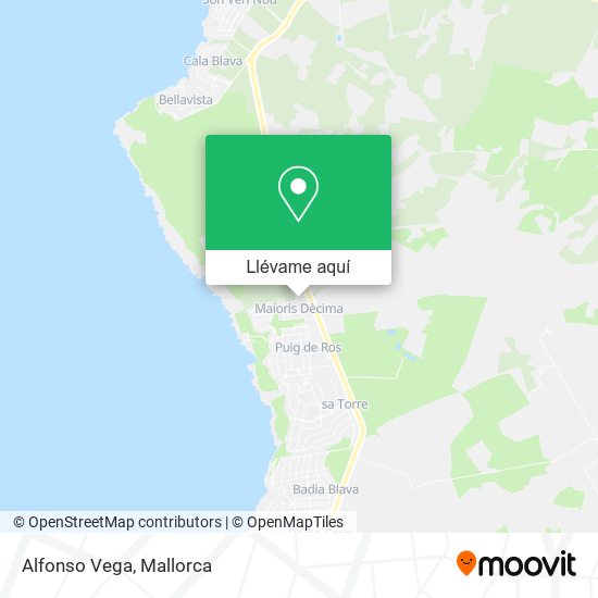 Mapa Alfonso Vega