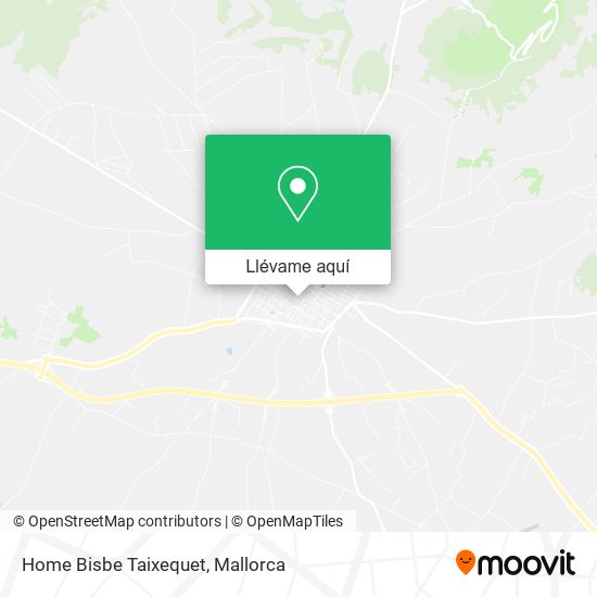 Mapa Home Bisbe Taixequet