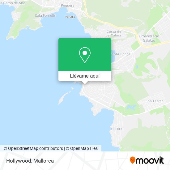 Mapa Hollywood