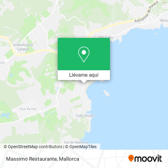 Mapa Massimo Restaurante
