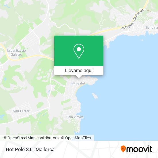 Mapa Hot Pole S.L.