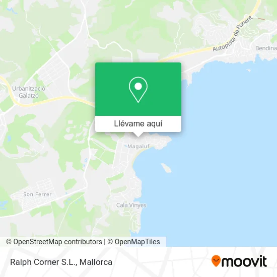 Mapa Ralph Corner S.L.