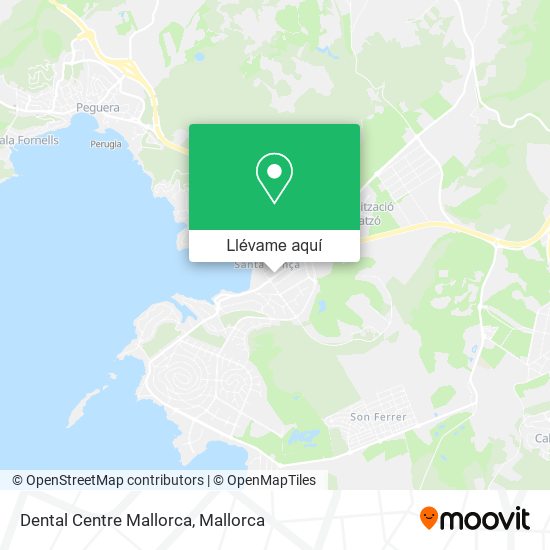Mapa Dental Centre Mallorca