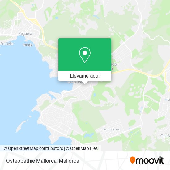 Mapa Osteopathie Mallorca