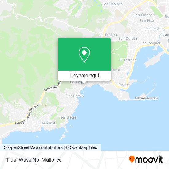 Mapa Tidal Wave Np
