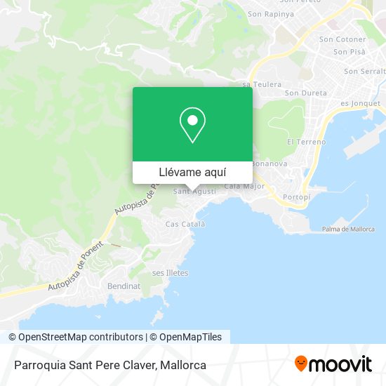 Mapa Parroquia Sant Pere Claver