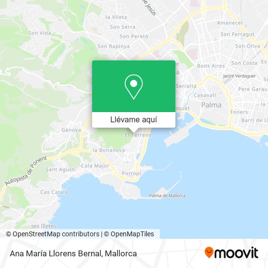 Mapa Ana María Llorens Bernal