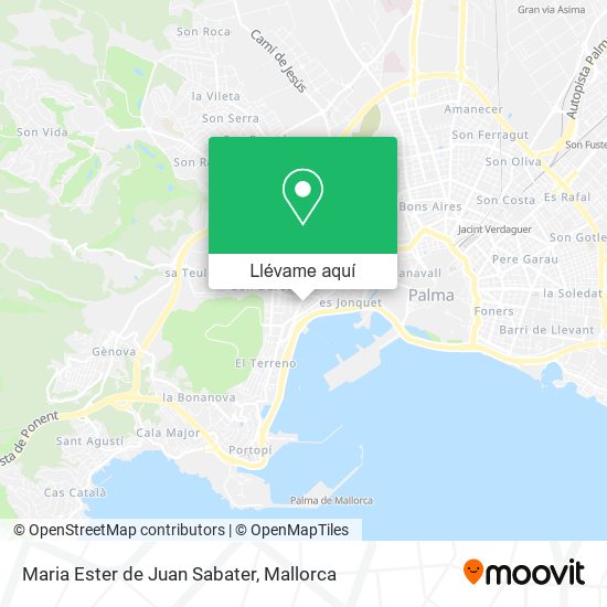 Mapa Maria Ester de Juan Sabater