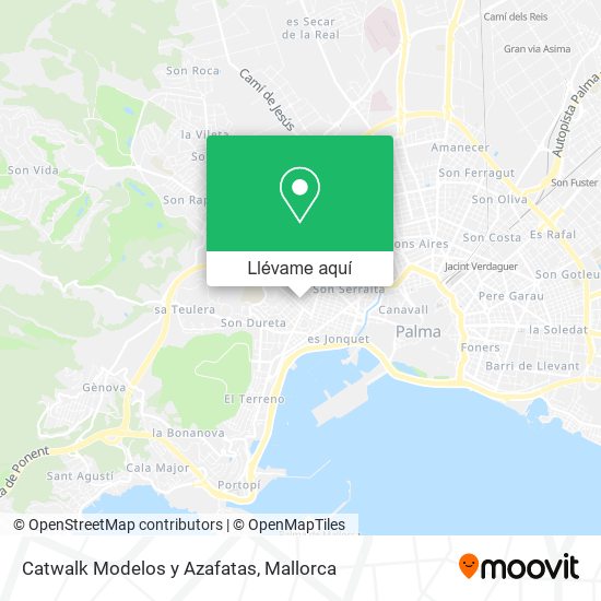 Mapa Catwalk Modelos y Azafatas