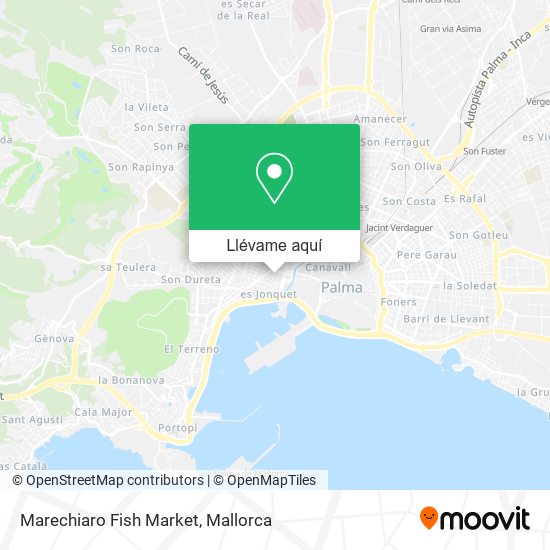 Mapa Marechiaro Fish Market